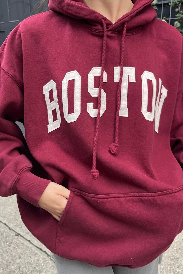 Brandy Melville Christy Boston Hoodie