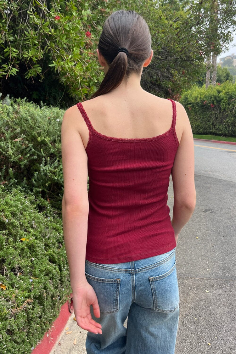 Brandy Melville Amaya Lace Tank