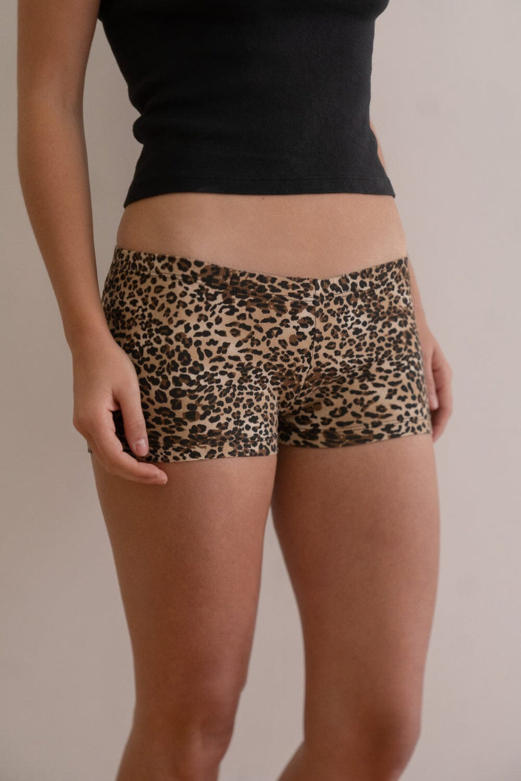 Brandy Melville Leopard Boxer Underwear