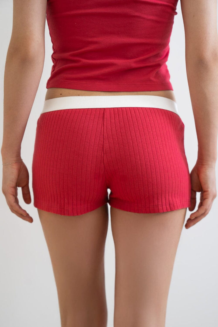 Brandy Melville Boy Short Thick Ribbed Underwear