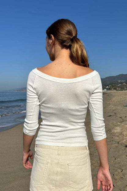 Brandy Melville Camila Off The Shoulder Top