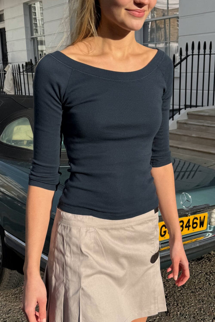 Brandy Melville Camila Off The Shoulder Top
