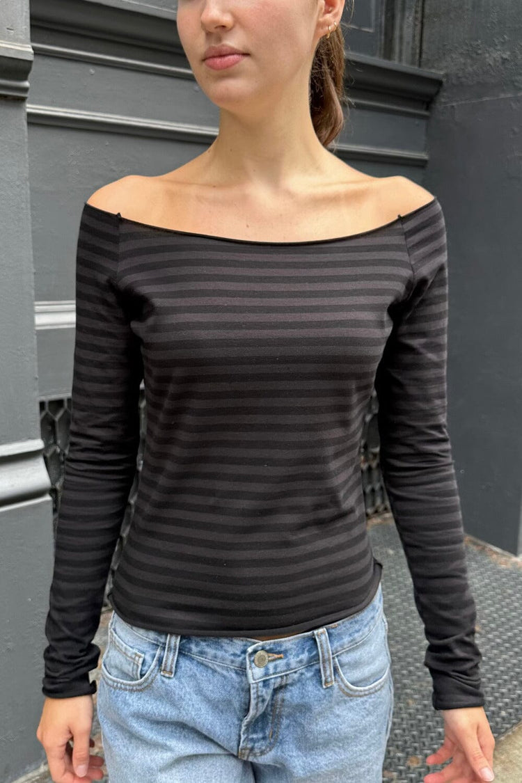 Brandy Melville Bonnie Striped Top