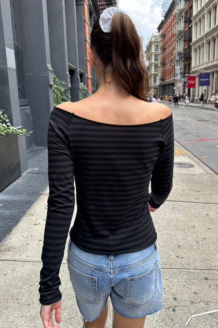 Brandy Melville Bonnie Striped Top