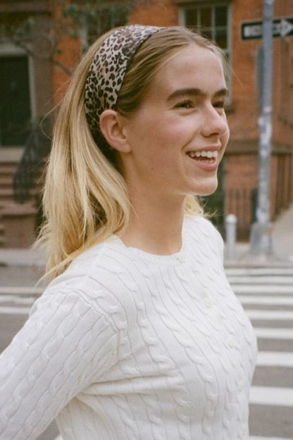 Brandy Melville Leopard Headband