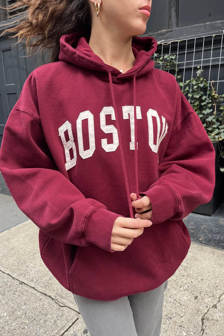 Brandy Melville Christy Boston Hoodie