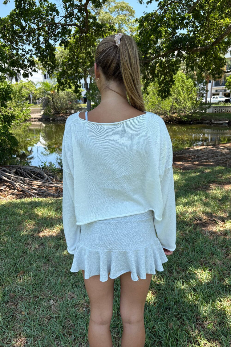 Brandy Melville Cameron Cropped Sweater