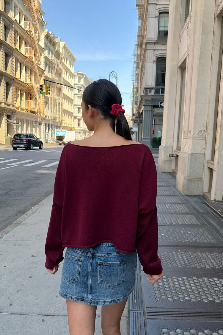 Brandy Melville Cameron Cropped Sweater
