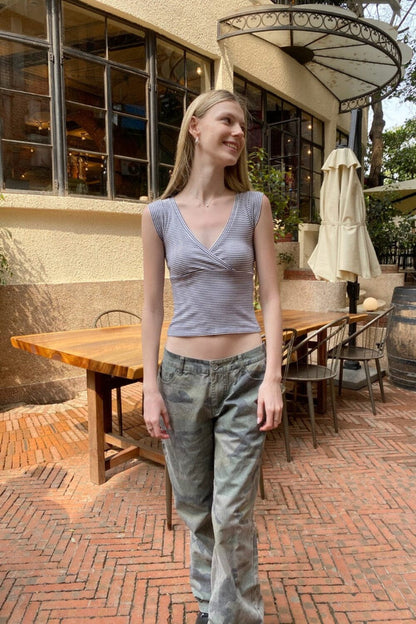 Brandy Melville Amara Striped Top