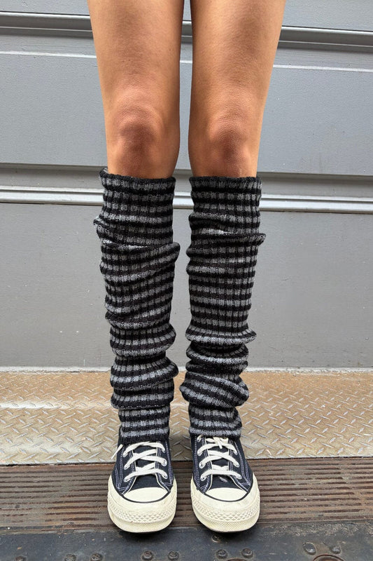 Brandy Melville Striped Leg Warmers