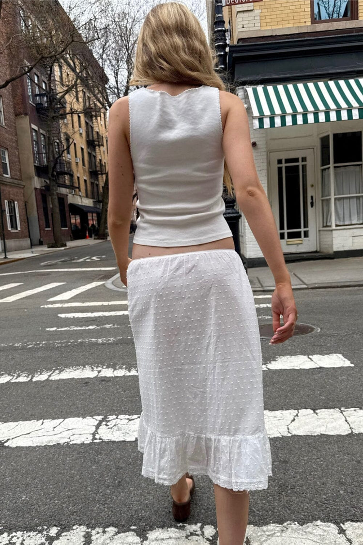 Brandy Melville Justine Polka Dots Skirt