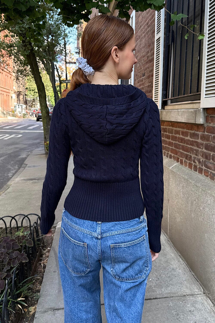 Brandy Melville Aura Cable Knit Cardigan
