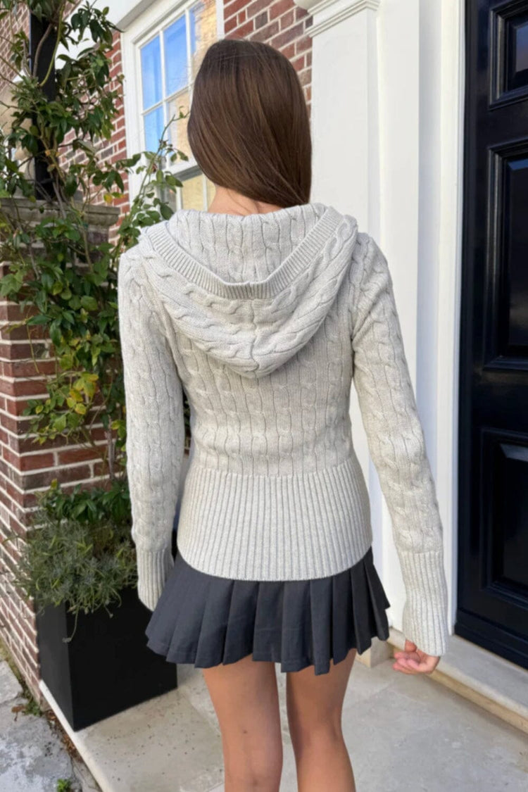 Brandy Melville Aura Cable Knit Cardigan