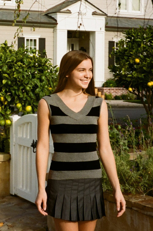 Brandy Melville Amira Stripes Top
