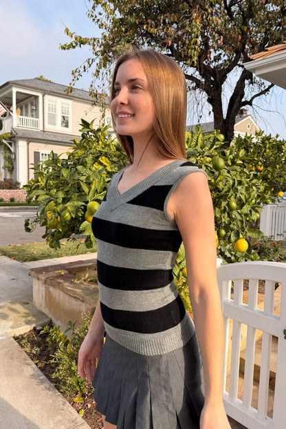 Brandy Melville Amira Stripes Top