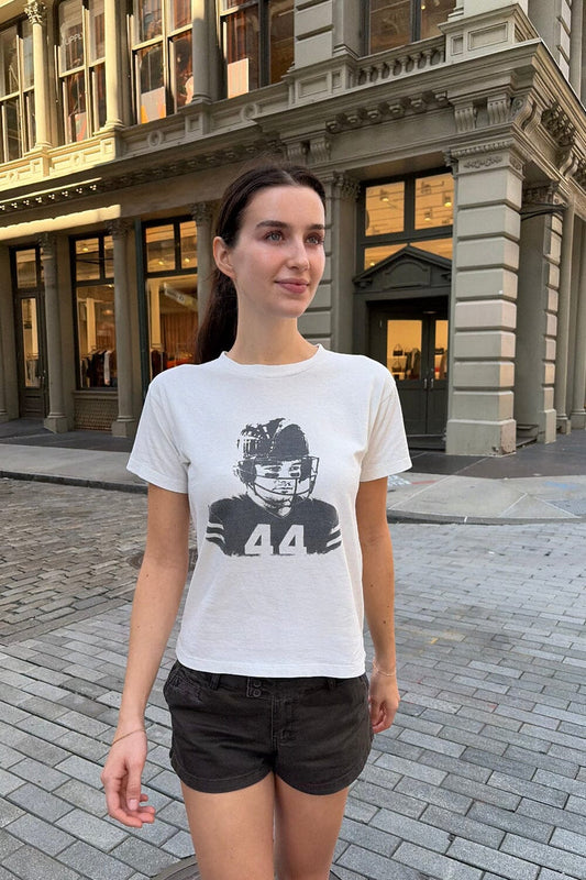 Brandy Melville Chloe Football Top