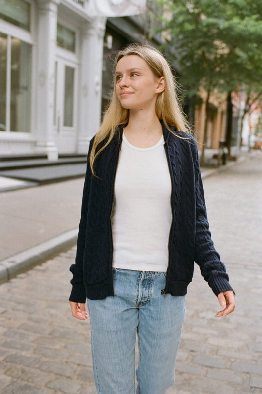 Brandy Melville Ayla Cable Knit Sweater