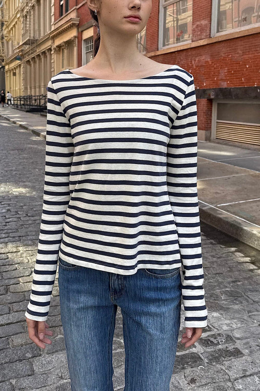Brandy Melville Jennie Striped Top