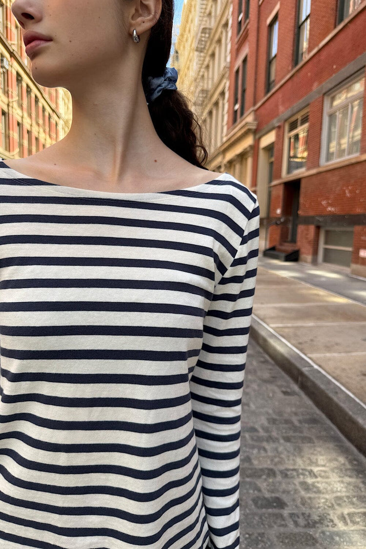 Brandy Melville Jennie Striped Top