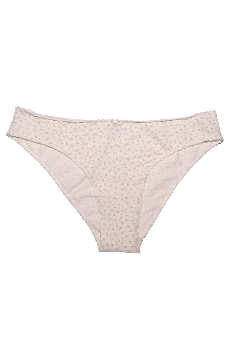 Brandy Melville Floral Bow Underwear