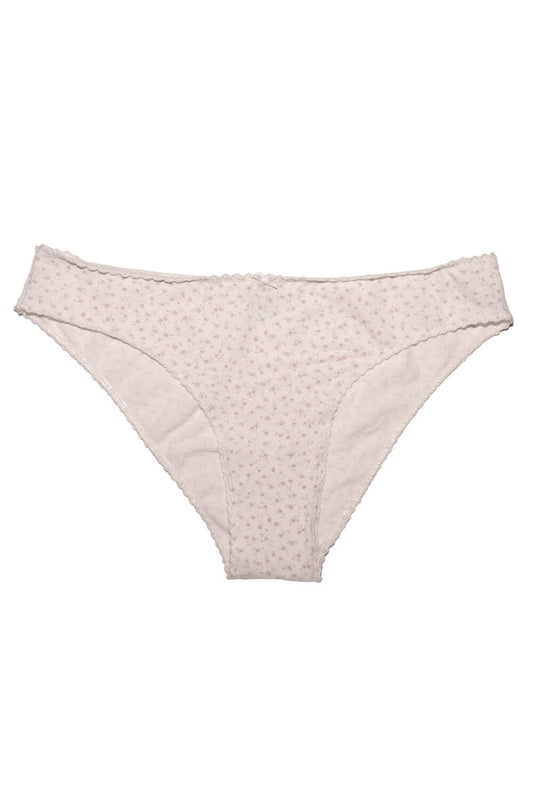 Brandy Melville Floral Bow Underwear