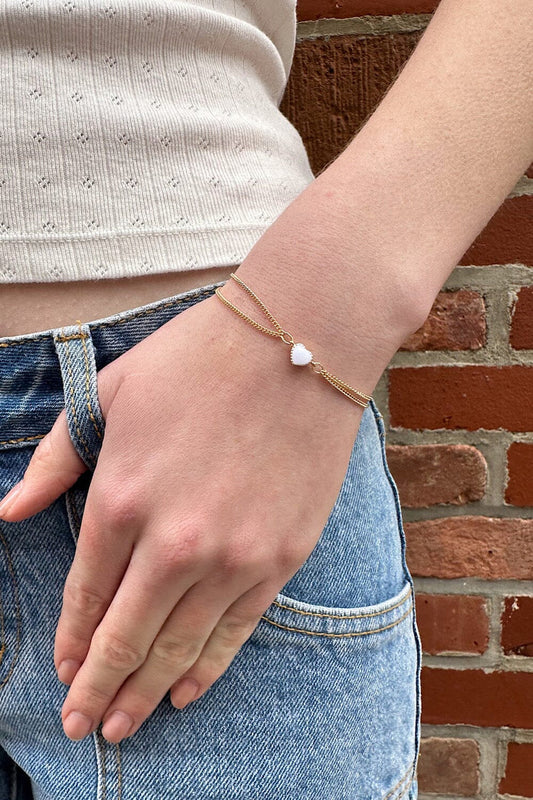 Brandy Melville Heart Bracelet