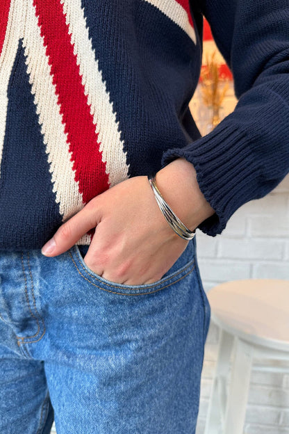 Brandy Melville Double Interlaced Bracelet