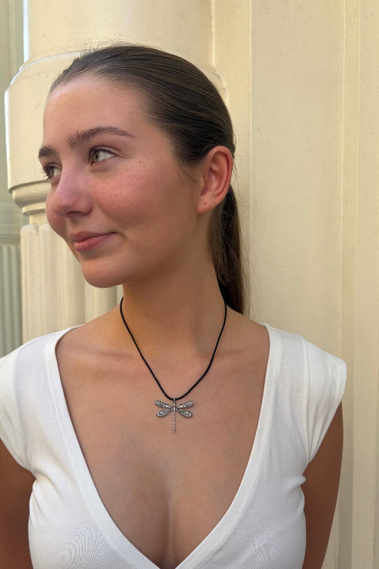 Brandy Melville Dragonfly Necklace