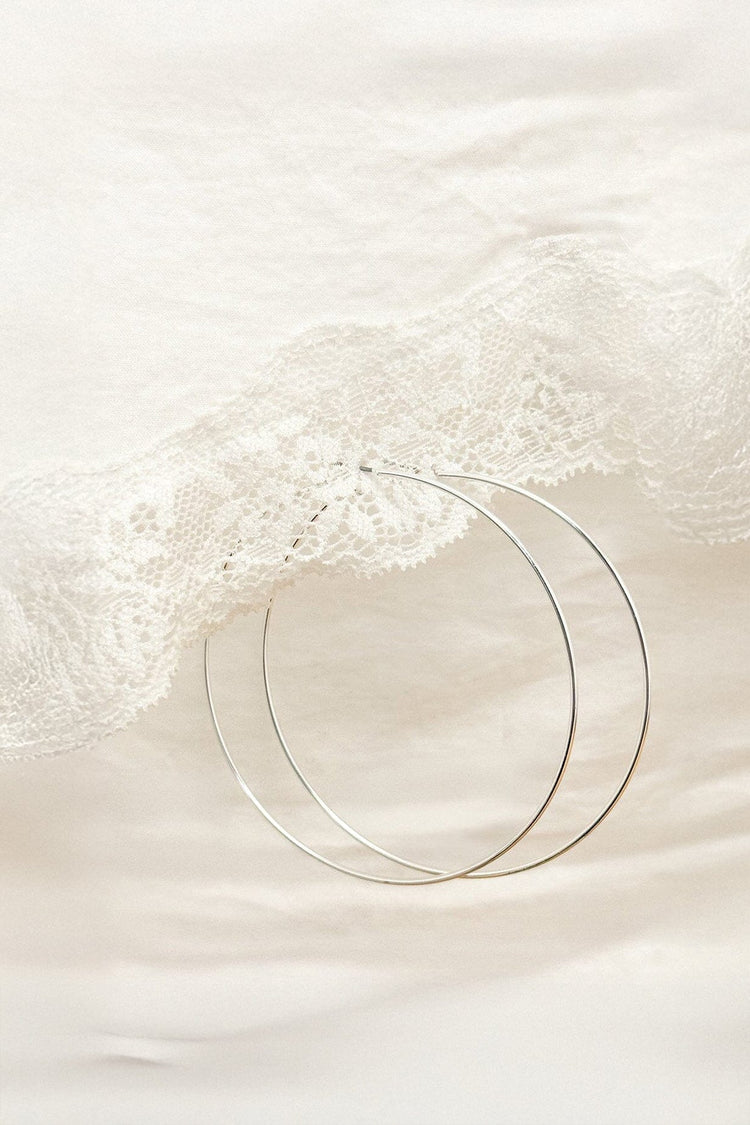 Brandy Melville Thin Hoop Earrings