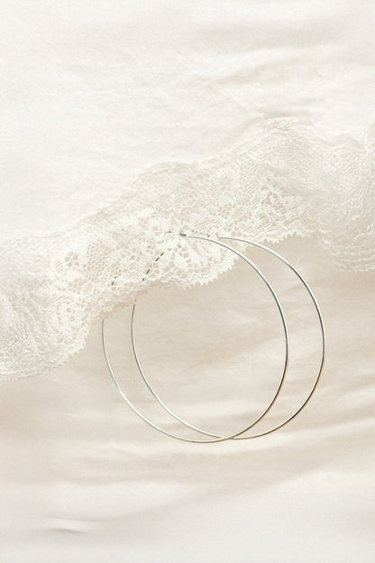 Brandy Melville Thin Hoop Earrings