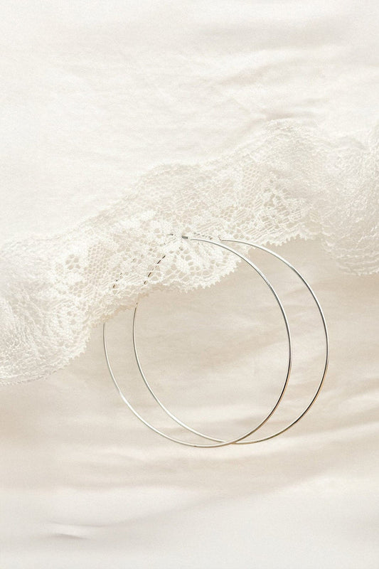Brandy Melville Thin Hoop Earrings