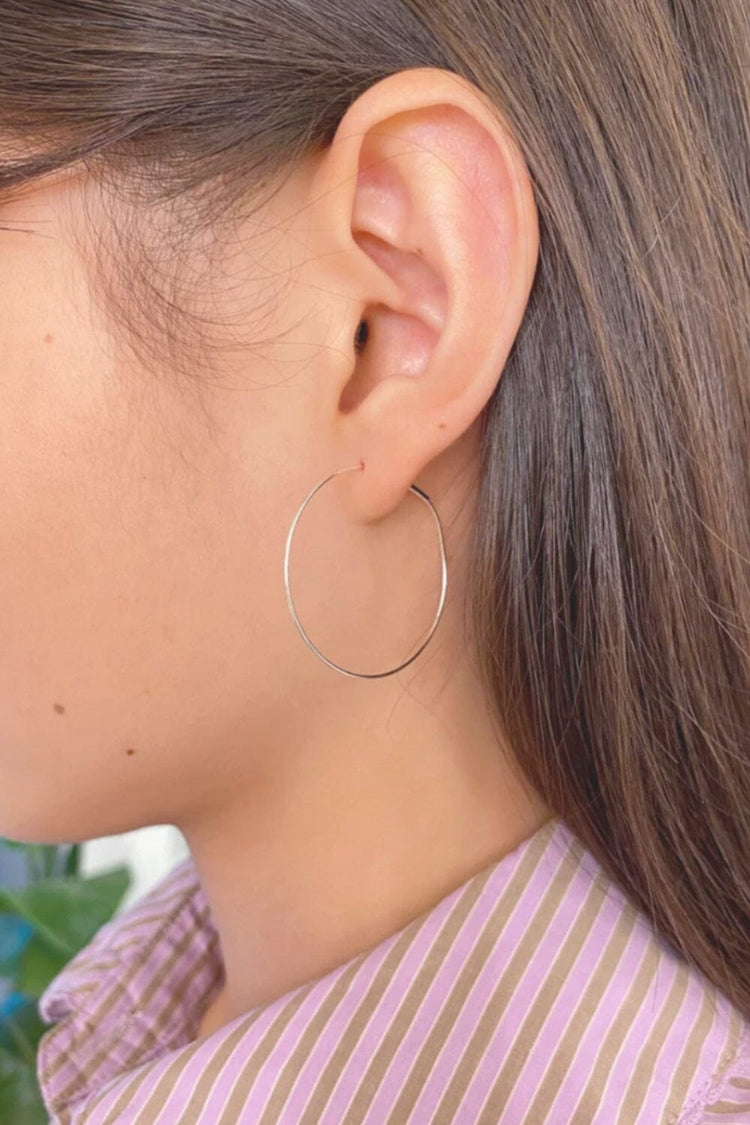 Brandy Melville Thin Hoop Earrings