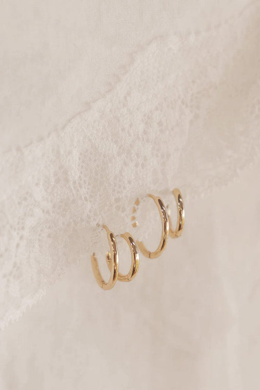 Brandy Melville Hoops Earrings Set