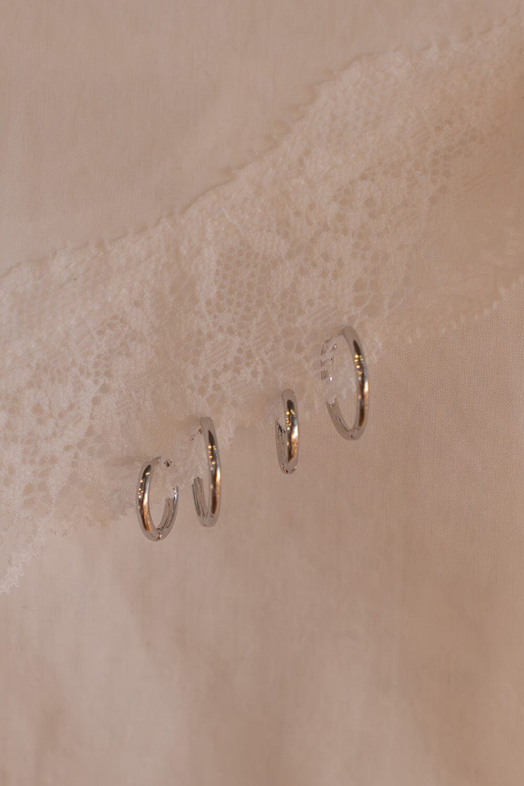 Brandy Melville Hoops Earrings Set