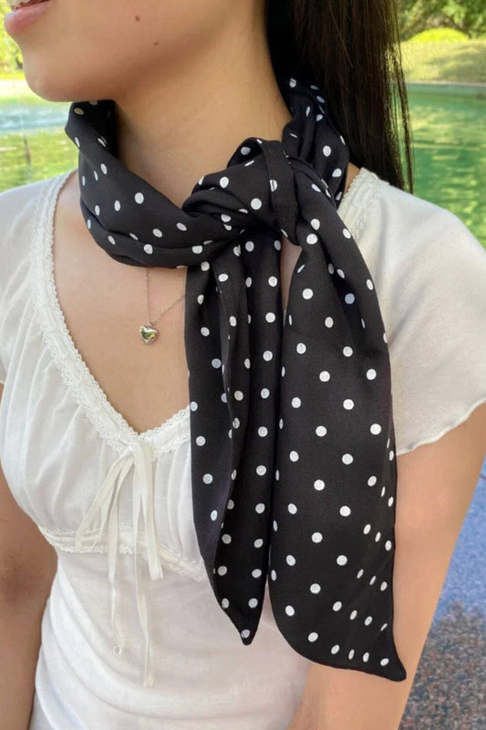 Brandy Melville Polka Dot Scarf