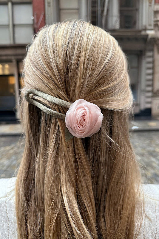Brandy Melville Hair Clip Rose
