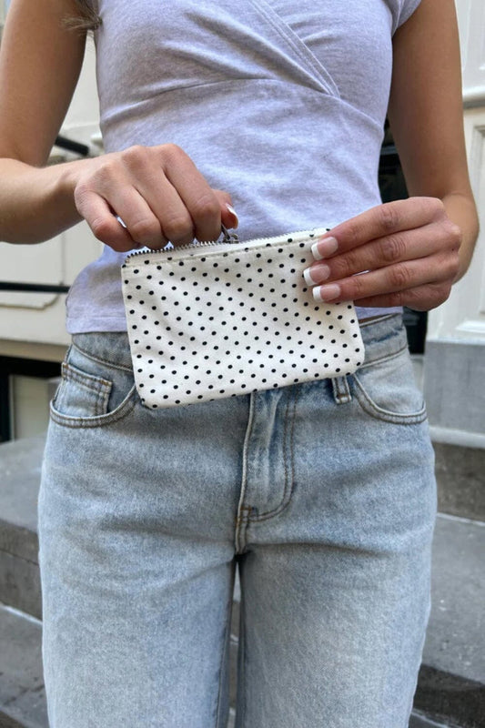 Brandy Melville Polka Dots Coin Purse