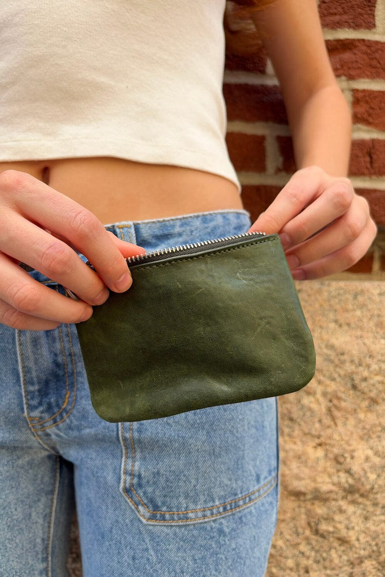 Brandy Melville Leather Coin Purse