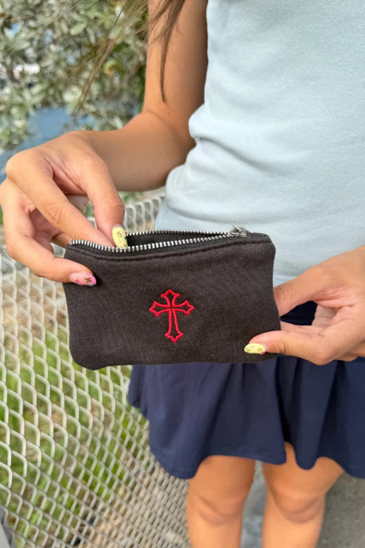 Brandy Melville Cross Coin Purse