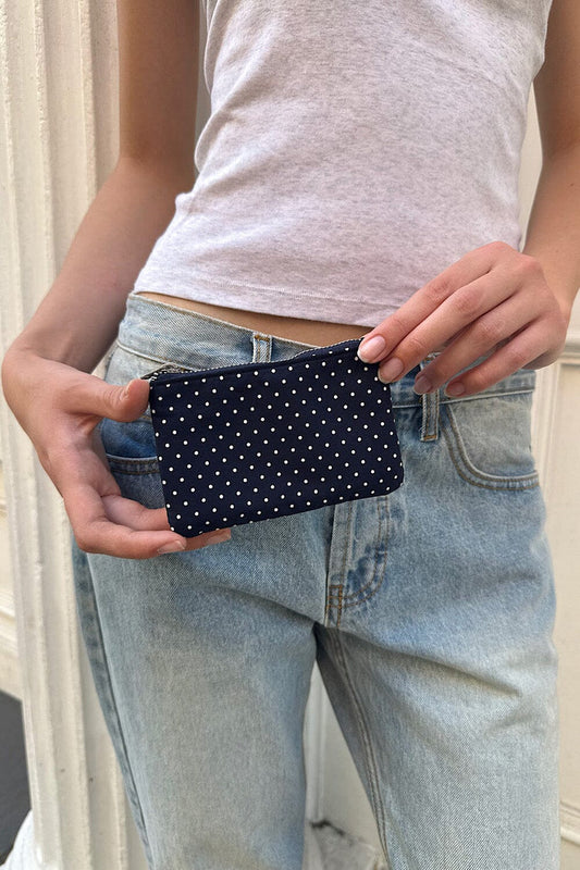 Brandy Melville Polka Dots Coin Purse