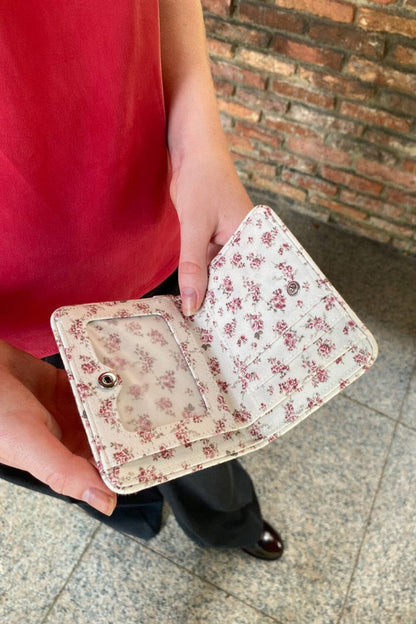 Brandy Melville Floral Card Case