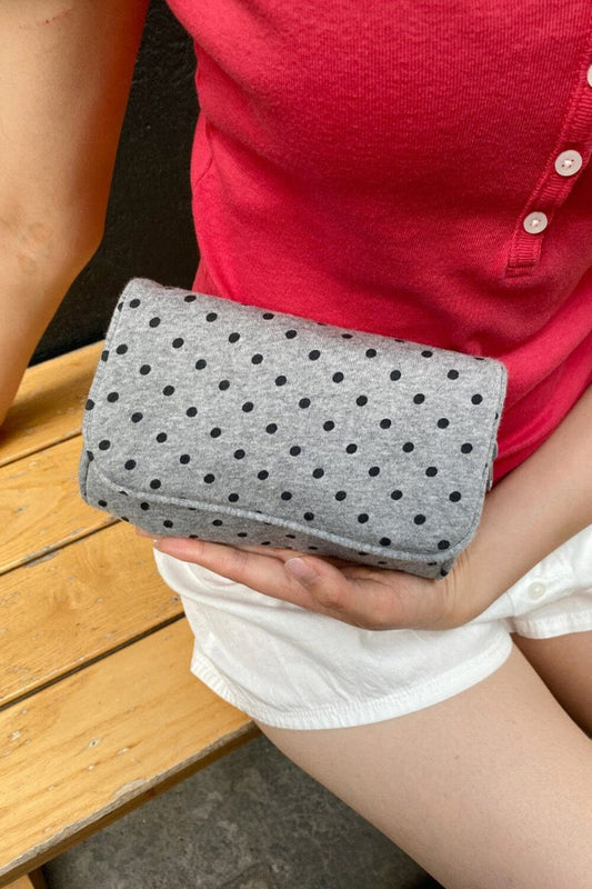 Brandy Melville Polka Dots Makeup Bag