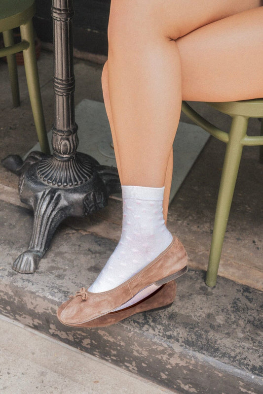 Brandy Melville Heart Socks