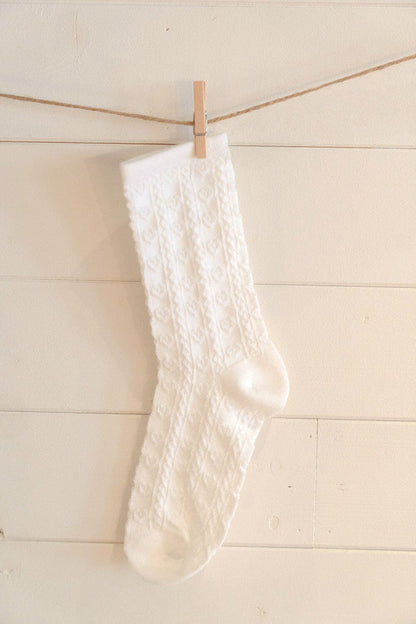 Brandy Melville Hearts Socks