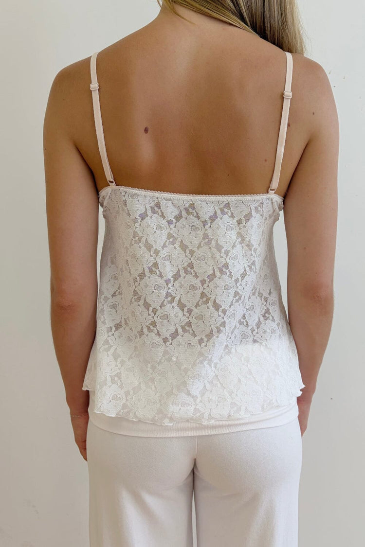 Brandy Melville Amara Lace Tank