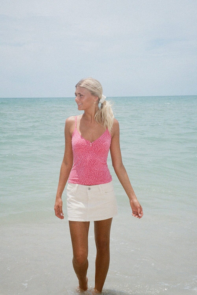 Brandy Melville Tiffany Leopard Tank