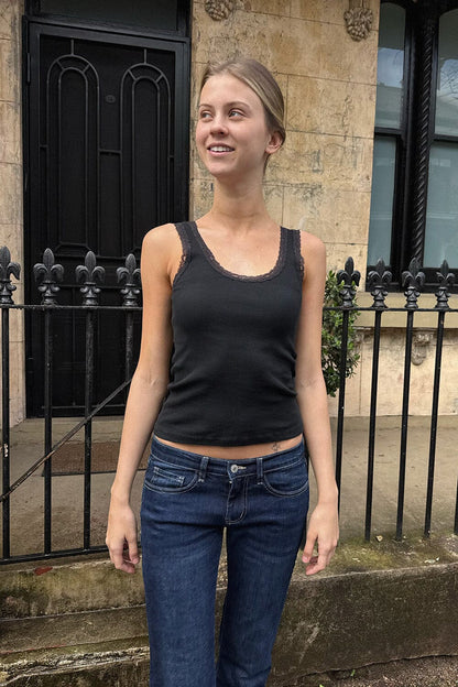 Brandy Melville Ronnie Lace Tank