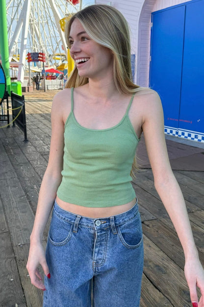 Brandy Melville Skylar Ribbed Tank