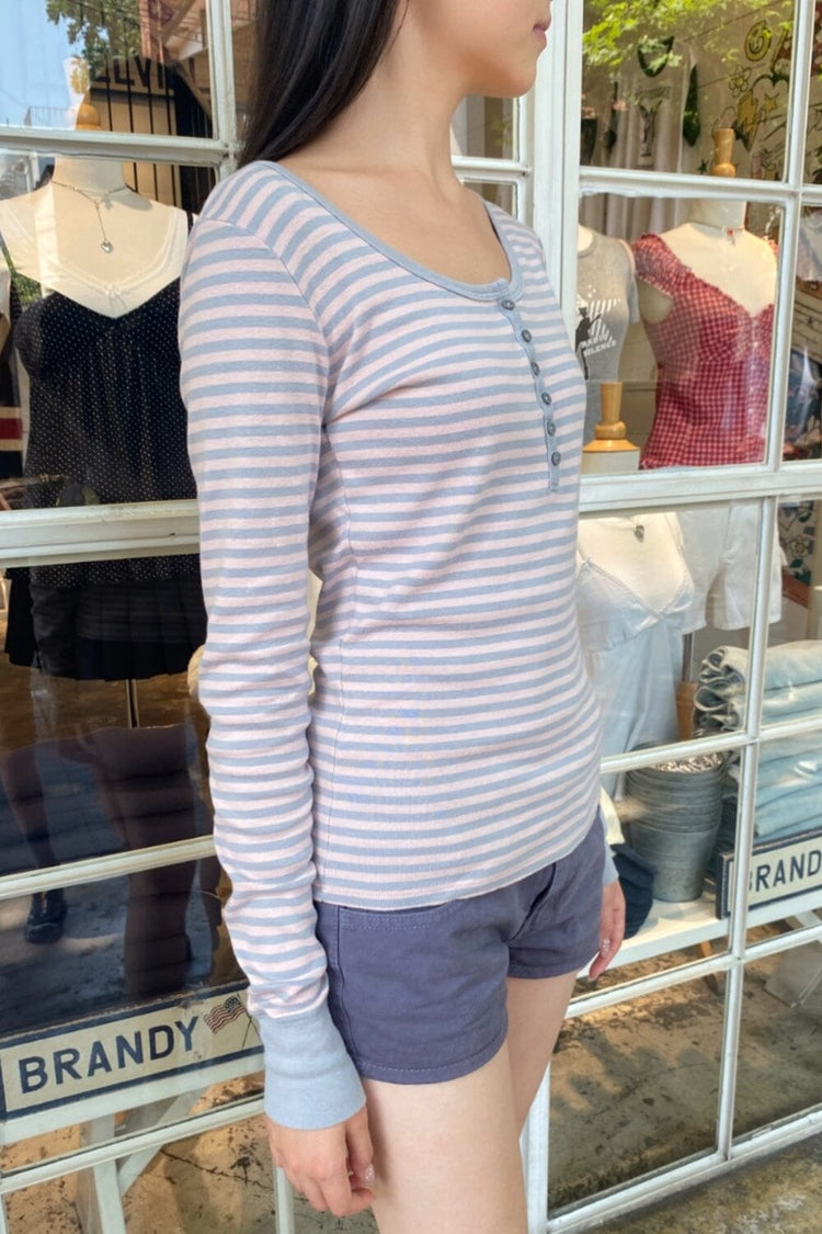 Brandy Melville Zelly Striped Top