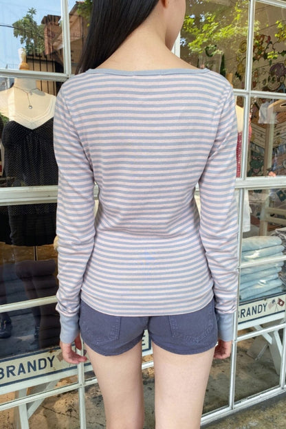 Brandy Melville Zelly Striped Top